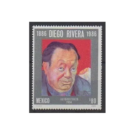 Nouvel Arrivage Mexique - 1986 - No 1176 - Peinture