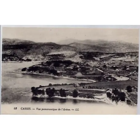 Offre Du Jour Carte postale 13 - Cassis - Vue panoramique de l'Arene - Non voyage - Dos divise...