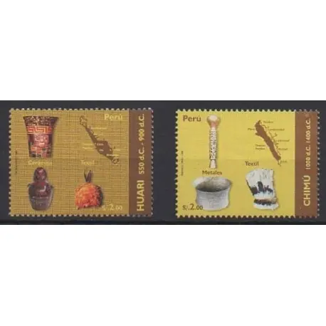 Pérou - 2009 - No 1821/1822 Premium