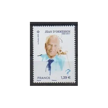 Premium France - Poste - 2025 - No 5883 - Littérature