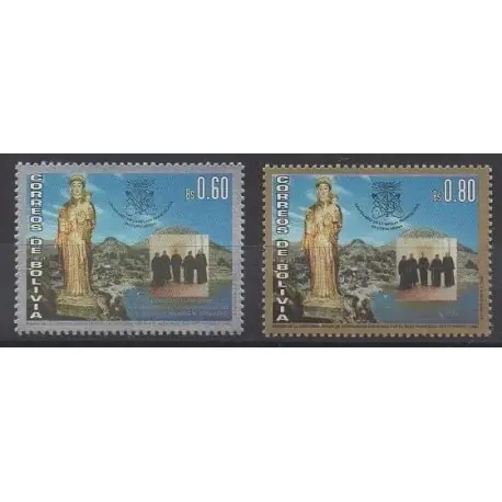 Achetez Aujourd’hui Bolivie - 1995 - No 887/888 - Religion