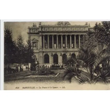 Achetez Aujourd’hui Carte postale 13 - Marseille - La Bourse et le square - Voyage - Dos divise...
