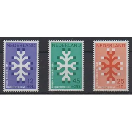 Pays-Bas - 1969 - No 896/898 - Santé ou Croix-Rouge Certifié