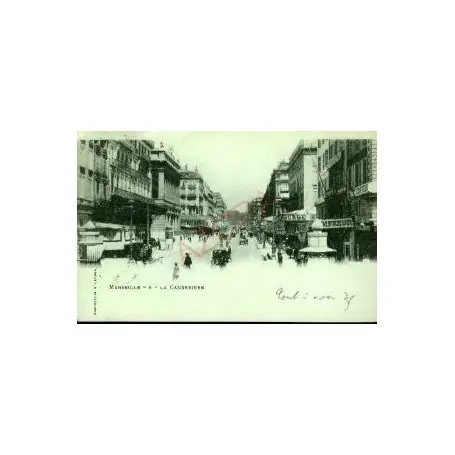 Acheter Direct Carte postale 13 - MARSEILLE - LA CANNEBIERE ANIMEE