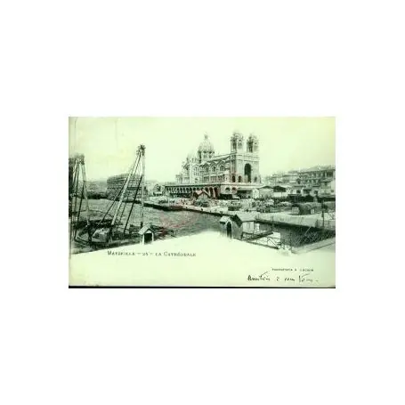 Carte postale 13 - MARSEILLE - LA CATHEDRALE Prix Promo