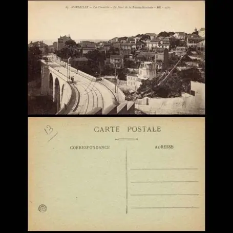 Carte postale 13 - Marseille - La corniche -Pont de la fausse monnaie Prix Promo