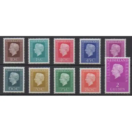 Pays-Bas - 1972 - No 944/953 Prix Choc