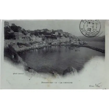 Carte postale 13 - Marseille - La corniche - Voyage - Dos non divise... Garantie Incluse