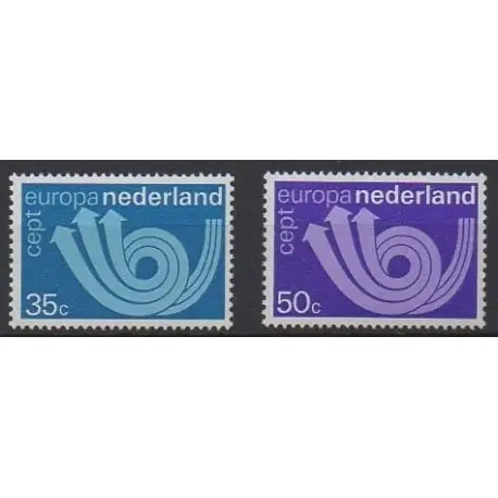 Pays-Bas - 1973 - No 982/983 - Europa Meilleure Qualité