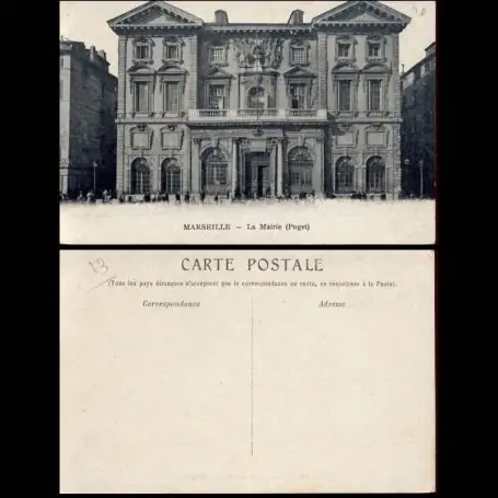 Super Prix Carte postale 13 - Marseille - La mairie (Puget)