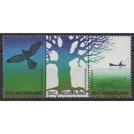 Premium Pays-Bas - 1974 - No 994/996 - Environnement
