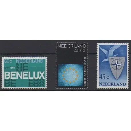 Livraison Gratuite Pays-Bas - 1974 - No 1006/1008