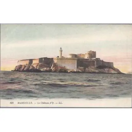 Carte postale 13 - Marseille - Le chateau d'If Prix Promo