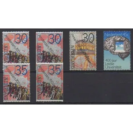 Pays-Bas - 1975 - No 1014/1017a - Histoire Must-Have
