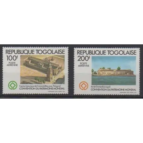 Offre Spéciale Togo - 1981 - No PA454/PA455 - Monuments