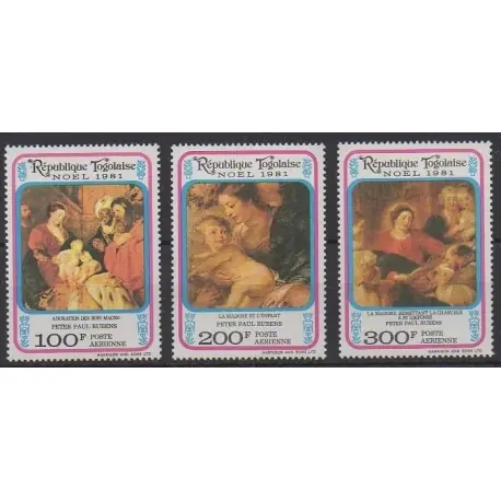 Meilleur Choix Togo - 1981 - No PA458/PA460 - Noël