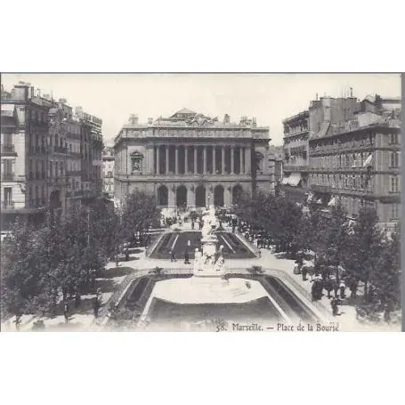 Carte postale 13 - Marseille - Place de la bourse Prix Réduit