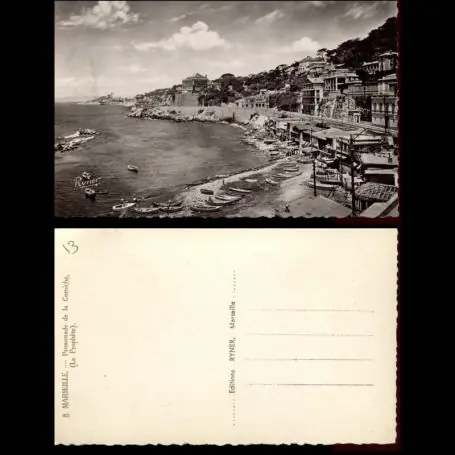 Carte postale 13 - Marseille - Promenade de la corniche - Le prophete Tendance