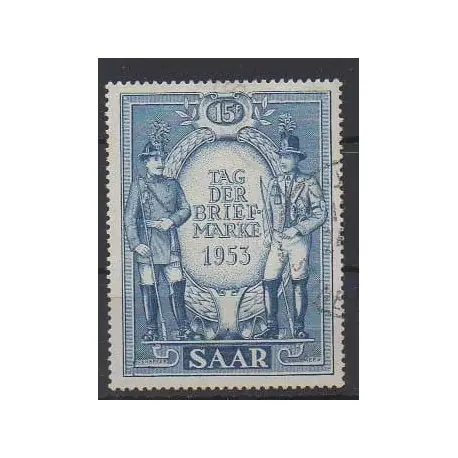 Nouvelle Collection Sarre - 1953 - No 321 - Philatélie - Oblitéré