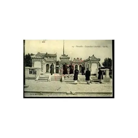 Offre Du Jour Carte postale 13 - MARSEILLE EXPOSITION COLONIALE - VAN-KI - ANIMEE