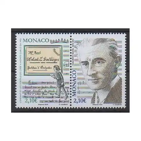 Monaco - 2025 - No 3490/3491 - Musique Gros Lot
