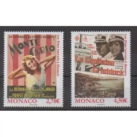 Monaco - 2025 - No 3497/3498 - Cinéma Promotion Saisonnière