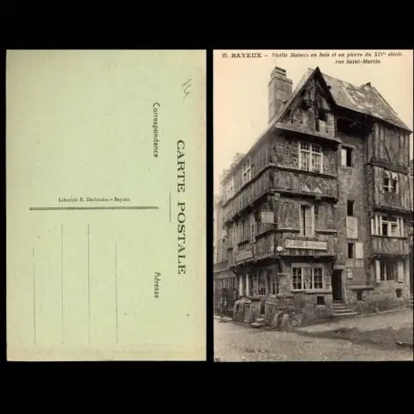 Acheter Direct Carte postale 14 - Bayeux - Vieille maison rue Saint Martin