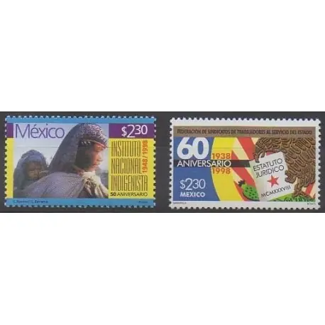 Mexique - 1998 - No 1849/1850 Acheter En Ligne