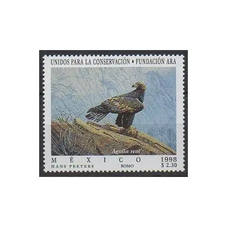 Offre Spéciale Mexique - 1998 - No 1839 - Espèces menacées - WWF - Oiseaux