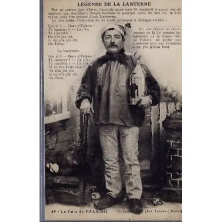 Dernier Modèle Carte postale 14 - Falaise - la legende de la lanterne - Le gars de Falaise - Non voyage - D