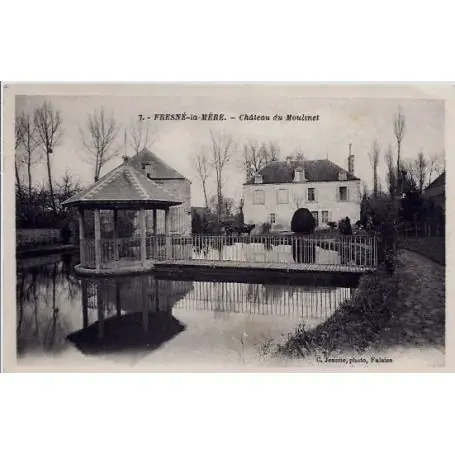 Nouvelle Collection Carte postale 14 - Fresne-la-Mere - Le chateau du Moulinet - Voyage - Dos divise...