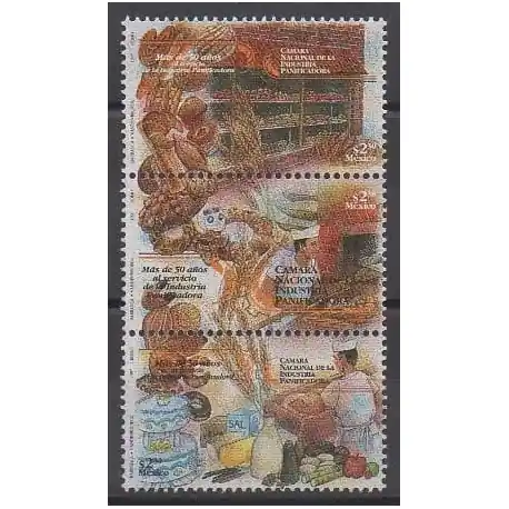 Mexique - 1997 - No 1774/1776 - Gastronomie Authentique