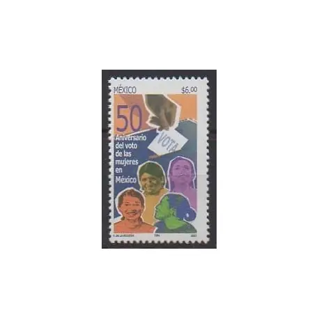 Mexique - 2003 - No 2051 - Histoire Seulement Aujourd’hui