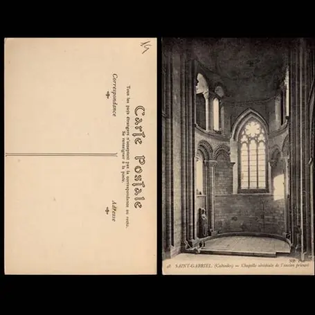 Top Vente Carte postale 14 - Saint Gabriel - Chapelle absidiale de l'ancien prieure
