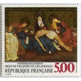 Fait Main Timbre de collection France - 2558