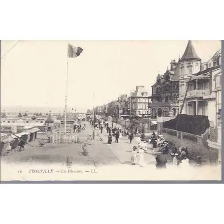 Carte postale 14 - Trouville - Les planches Affaire À Saisir