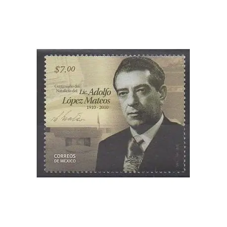 Mexique - 2010 - No 2516 - Célébrités Meilleure Qualité