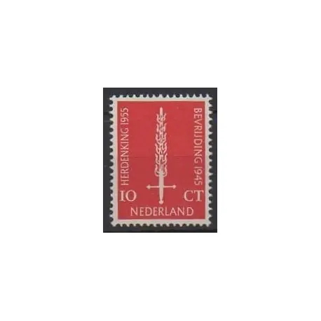 Pays-Bas - 1955 - No 633 - Seconde Guerre Mondiale Certifié