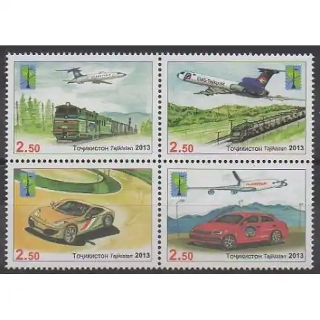 Promotion Tadjikistan - 2013 - No 475/478 - Transports