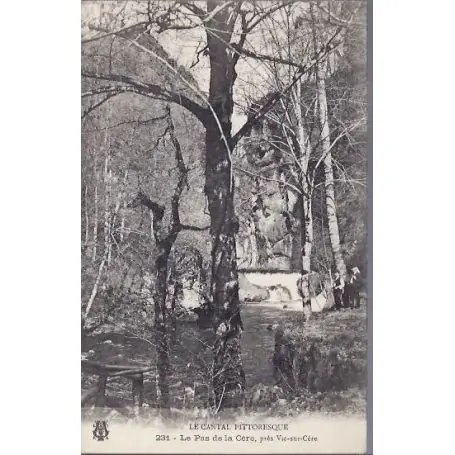 Carte postale 15 - Le pas de la Cere pres Vic sur cere Commander Vite