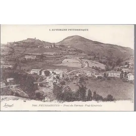 Top Qualité Carte postale 15 - Neussargues - Ponts du vernet - Vue generale
