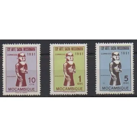 Top Vente Mozambique - 1953 - No 416/418 - Art
