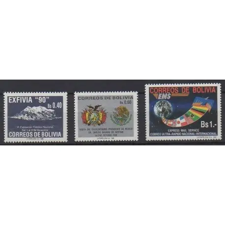 Bolivie - 1990 - No 763/765 Bon Marché