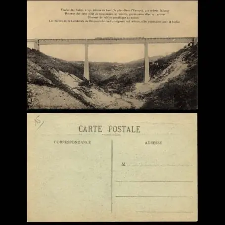 Petit Prix Carte postale 15 - Viaduc des Fades a 132 metres de haut