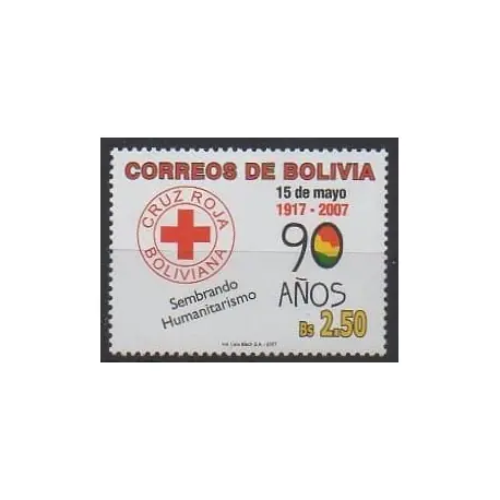 Bolivie - 2007 - No 1274 - Santé ou Croix-Rouge Nouvelle Collection
