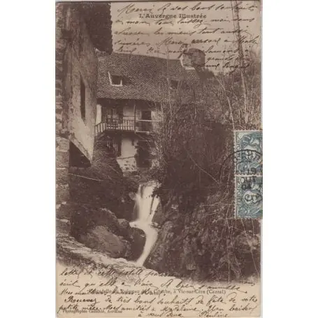 Offre Exclusive Carte postale 15 - Vic sur Cere - Cascadelle du ruisseau