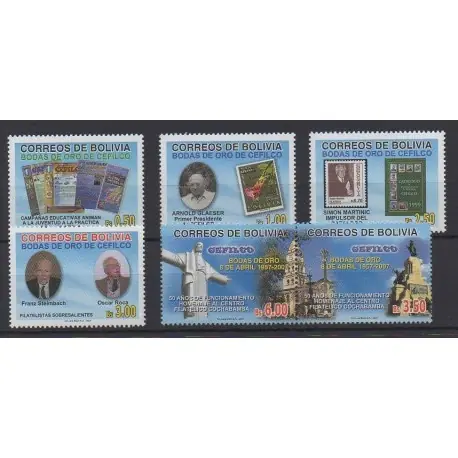 Bolivie - 2006 - No 1266/1271 - Philatélie Offre Spéciale