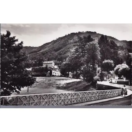 Carte postale 15 - Vic sur Cere - Le ponrt et la maisonde repos Jusqu’à Épuisement Des Stocks