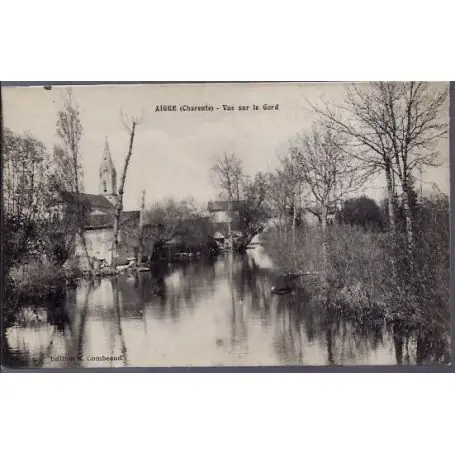 Carte postale 16 - Aigre ( Charente) - Vue sur le Gord - Voyage - Dos divise Meilleur Prix