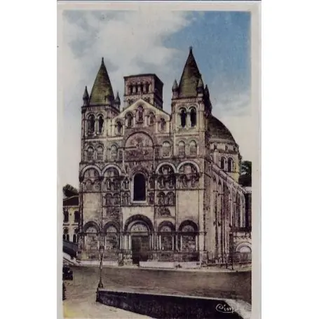 Satisfait Ou Remboursé Carte postale 16 - Angouleme - Cathedrale Saint-Pierre - Facade - Momunent historique - Vo...